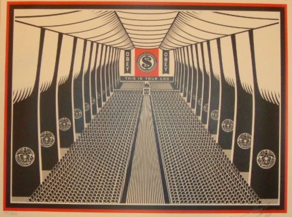 Screenprint Fairey - This is Your Church