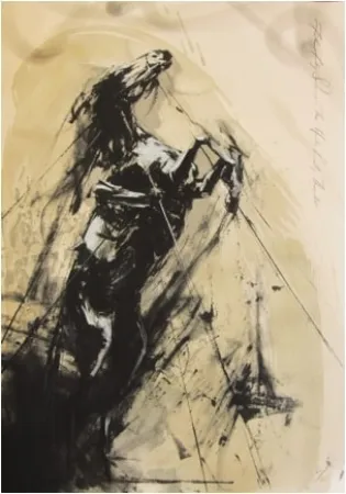 Screenprint Faith 47 -  The Hearts Lonely Thunder