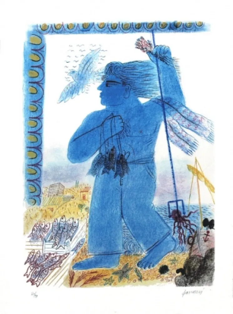 Screenprint Fassianos - POSEIDON