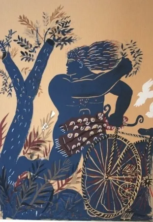 Lithograph Fassianos - Sans titre