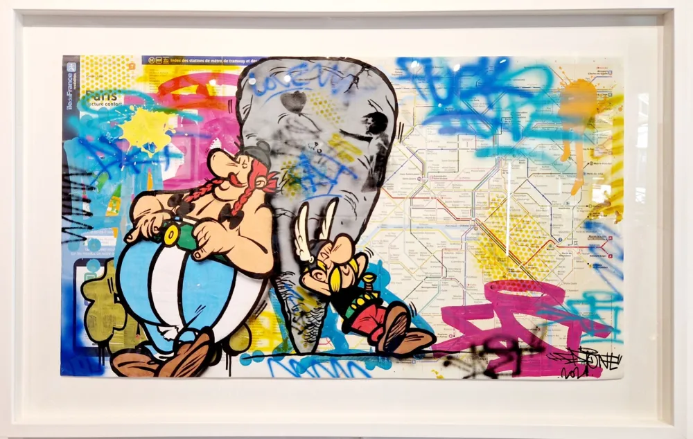 No Technical Fat - Asterix & Obelix (Metro Map of Paris)