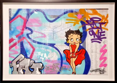 No Technical Fat - Betty Boop (Transport Map of Paris)