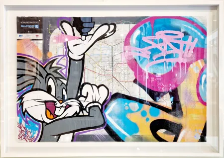 No Technical Fat - Bugs Bunny (Metro Map of Paris)