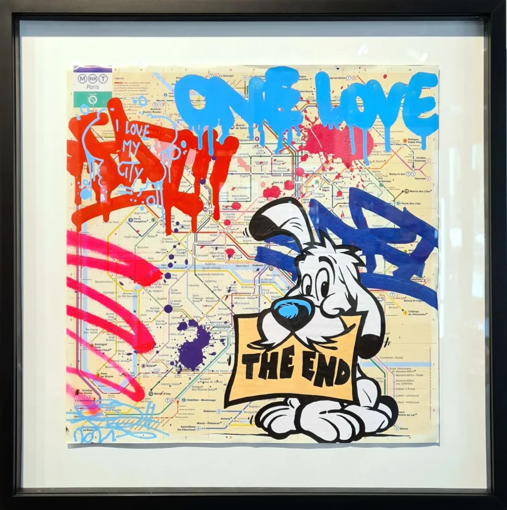 No Technical Fat - Idéfix (Metro Map of Paris)