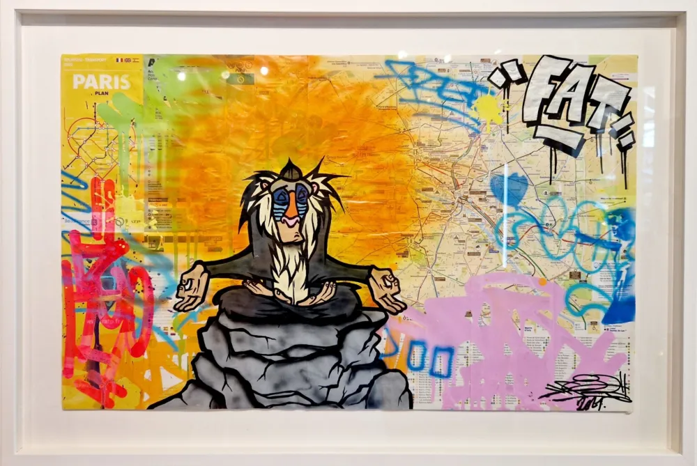 No Technical Fat - Rafiki (Metro Map of Paris)