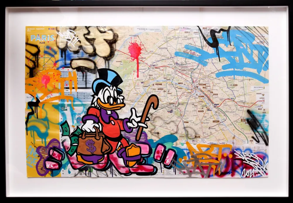 No Technical Fat - Scrooge (Metro Map of Paris)