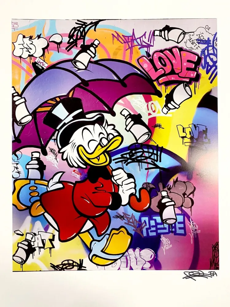 Numeric Print Fat - Scrooge Print