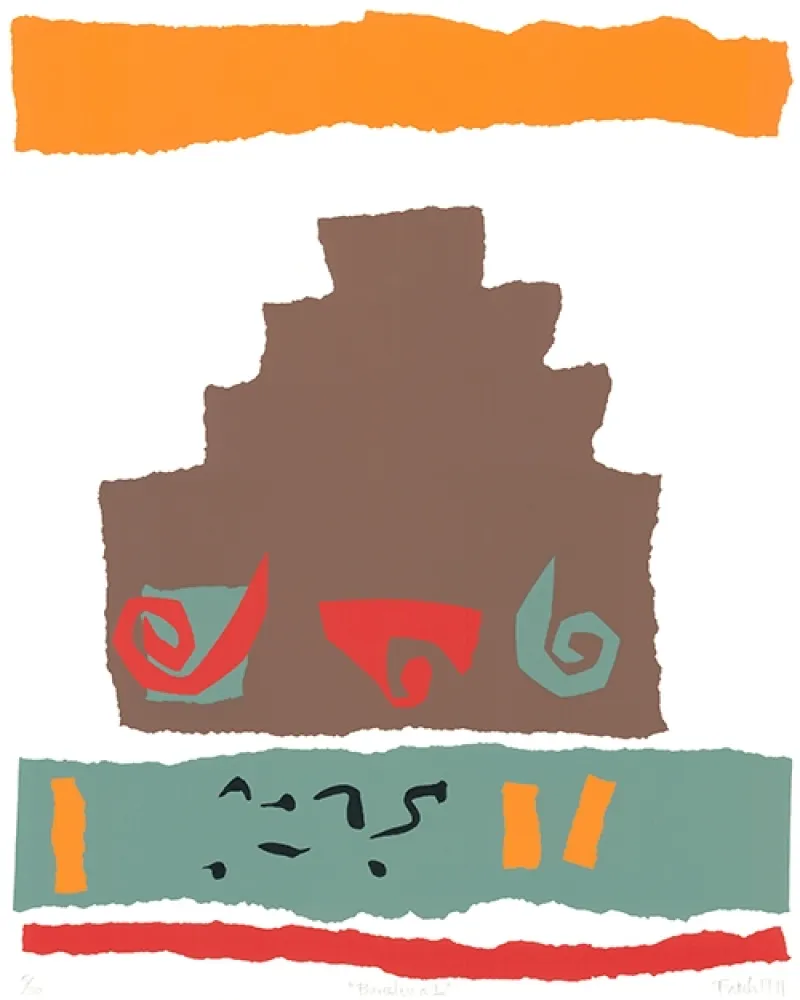 Lithograph Fateh - Barcelona I