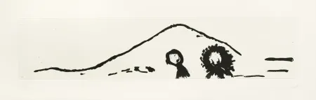 Etching Fattal - Qassioun