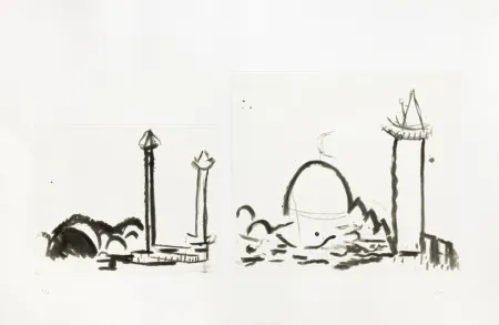 Etching Fattal - Süleymaniye (La)