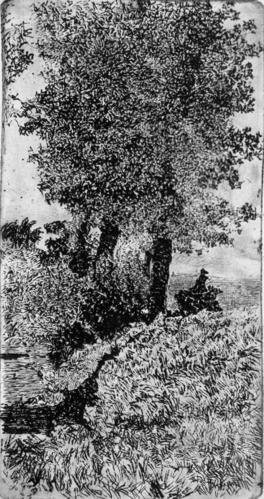 Engraving Fattori - In Mugello