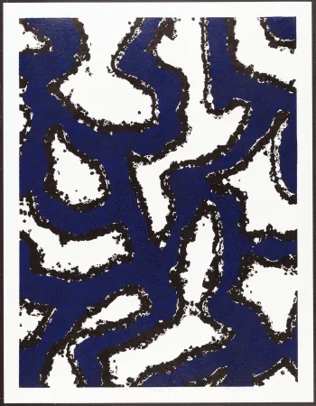 Linocut Fauconnier - Signe 1