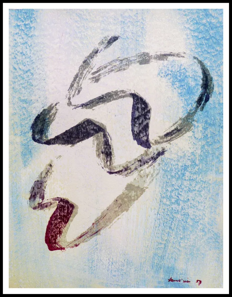 Lithograph Fautrier - ANNABELLE NUE