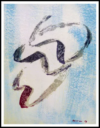 Lithograph Fautrier - ANNABELLE NUE