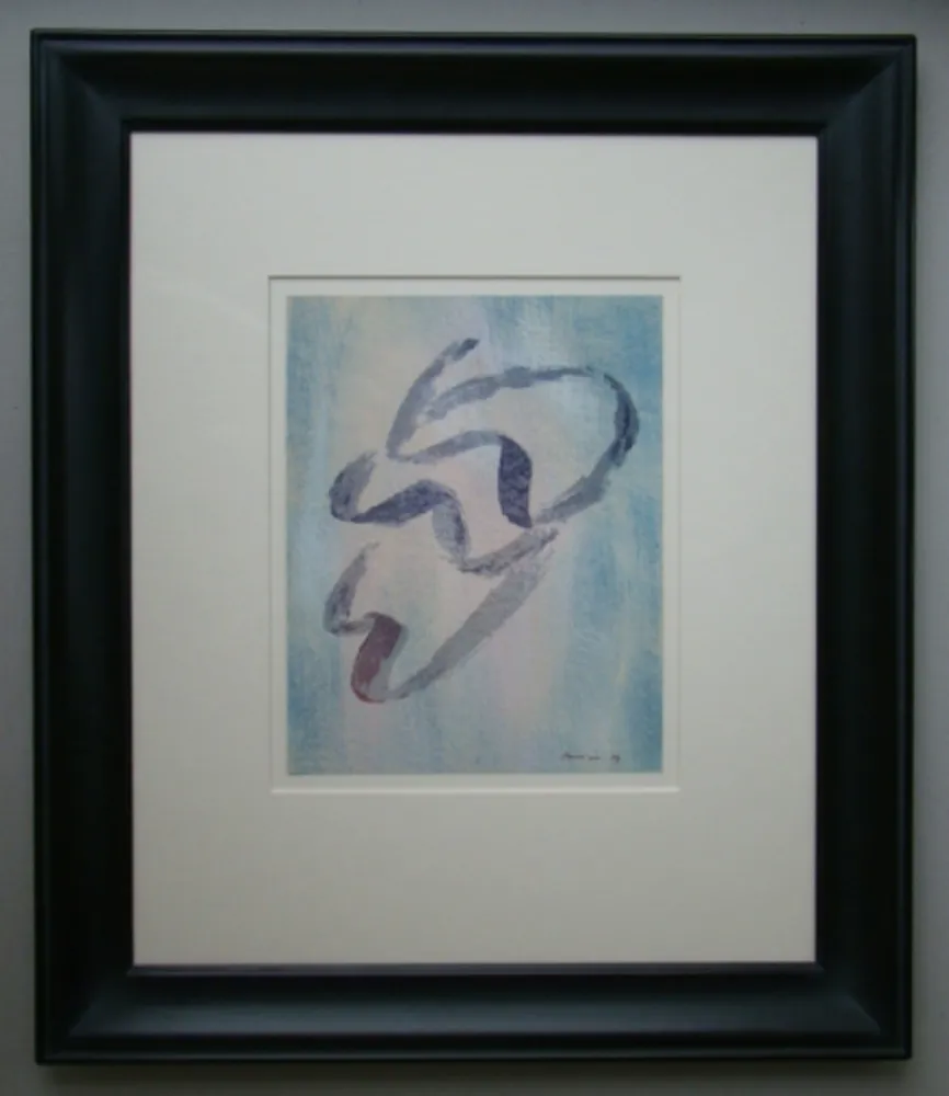 Lithograph Fautrier - Annabelle Nue