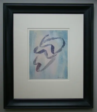 Lithograph Fautrier - Annabelle Nue