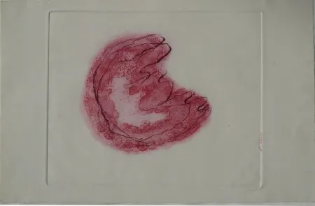 Etching And Aquatint Fautrier - Baby mine