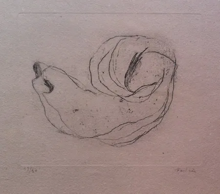 Engraving Fautrier - Baby-Shell