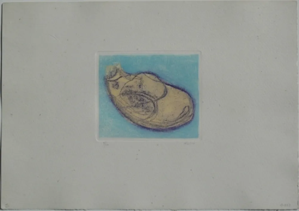 Etching And Aquatint Fautrier - Bergeronnette