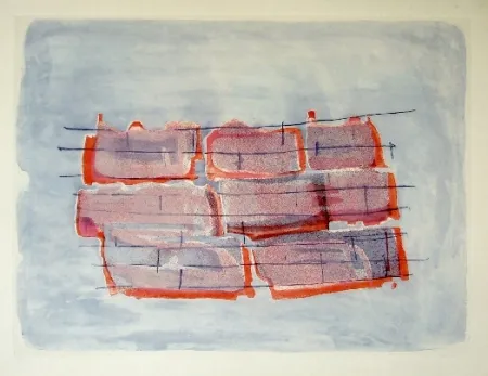 Etching And Aquatint Fautrier - Construction