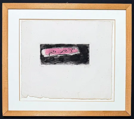 Etching Fautrier - Jean Fautrier (1898–1964) -Petit Paysage Sombre- etching aquatint on paper- 1941