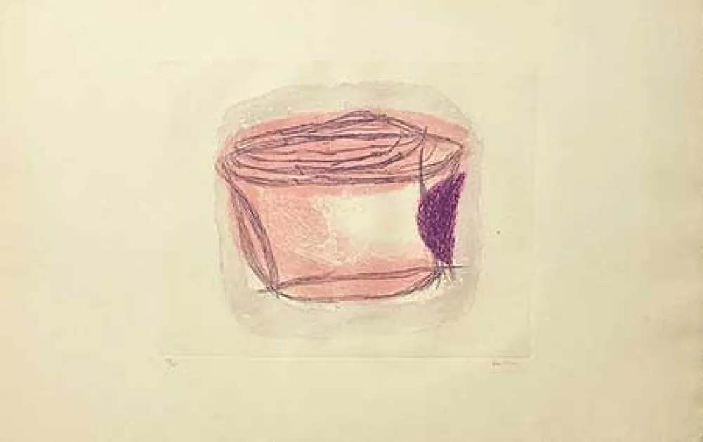 Etching Fautrier - La boite