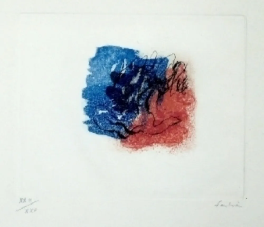 Etching And Aquatint Fautrier - L'Arbre