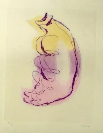 Etching And Aquatint Fautrier - Petits torses de femmes