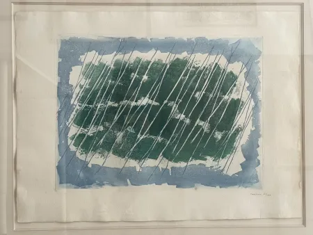 Etching And Aquatint Fautrier - Stries 