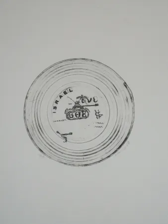 Engraving Favier - Israel