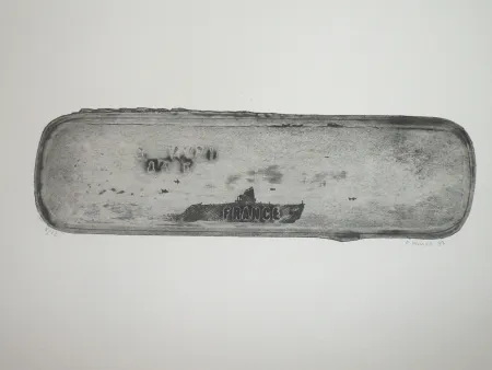 Engraving Favier - Le sous marin France