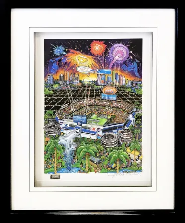 Screenprint Fazzino - SUPER BOWL XLI