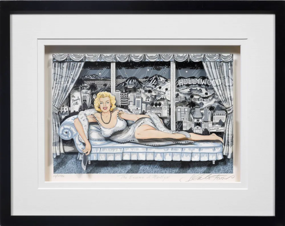 Screenprint Fazzino - The Essence of Marilyn
