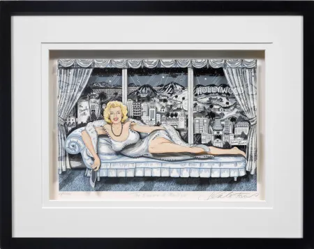 Screenprint Fazzino - The Essence of Marilyn