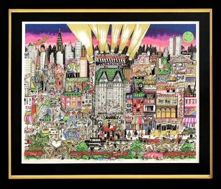 Screenprint Fazzino - WEDDING NITE, NEW YORK