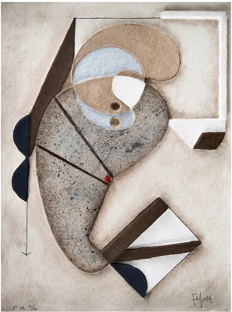 Etching Felguerez - Autobuigrafia de la creación