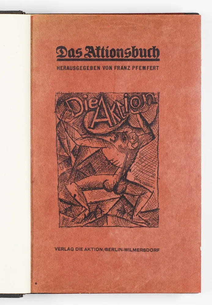 Illustrated Book Felixmuller  - Das Aktionsbuch (The Action Book)