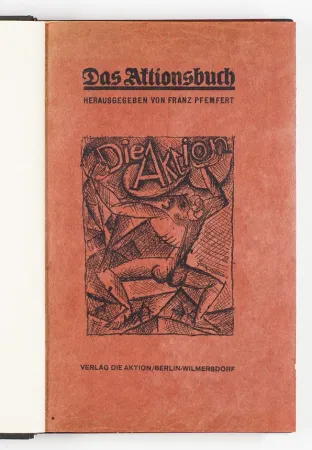 Illustrated Book Felixmuller  - Das Aktionsbuch (The Action Book)