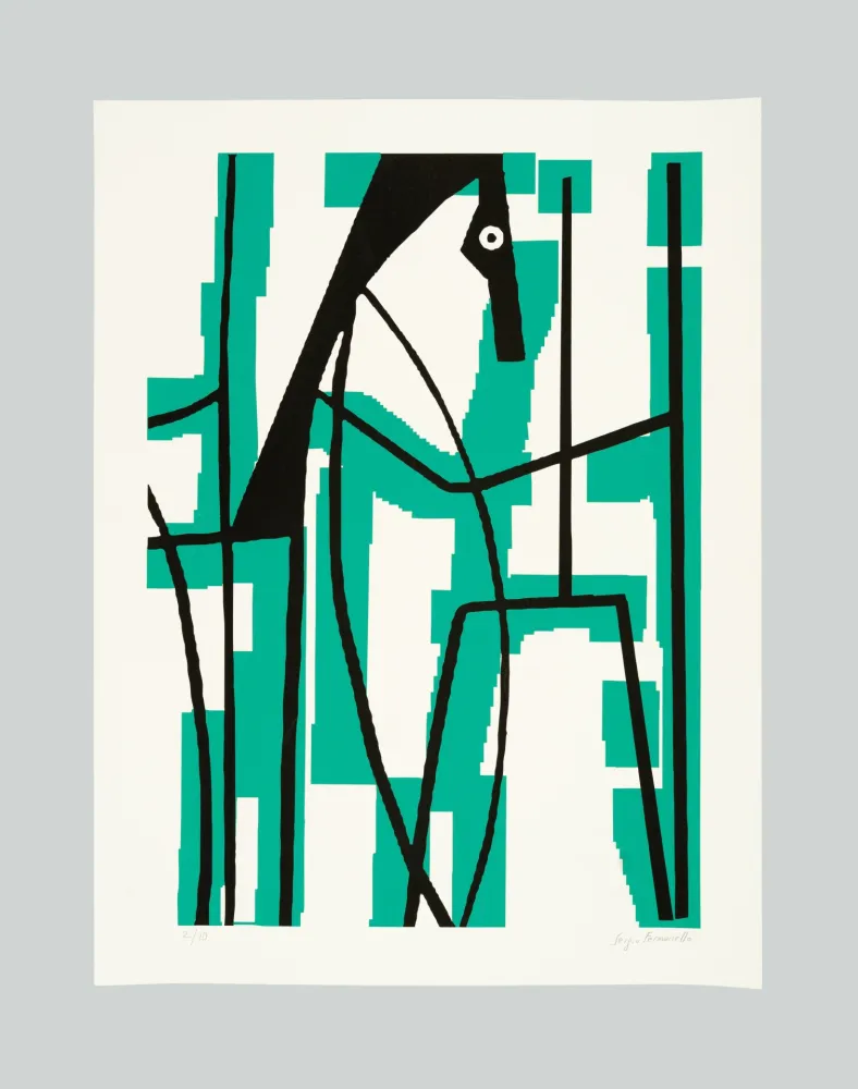 Screenprint Fermariello - Senza titolo