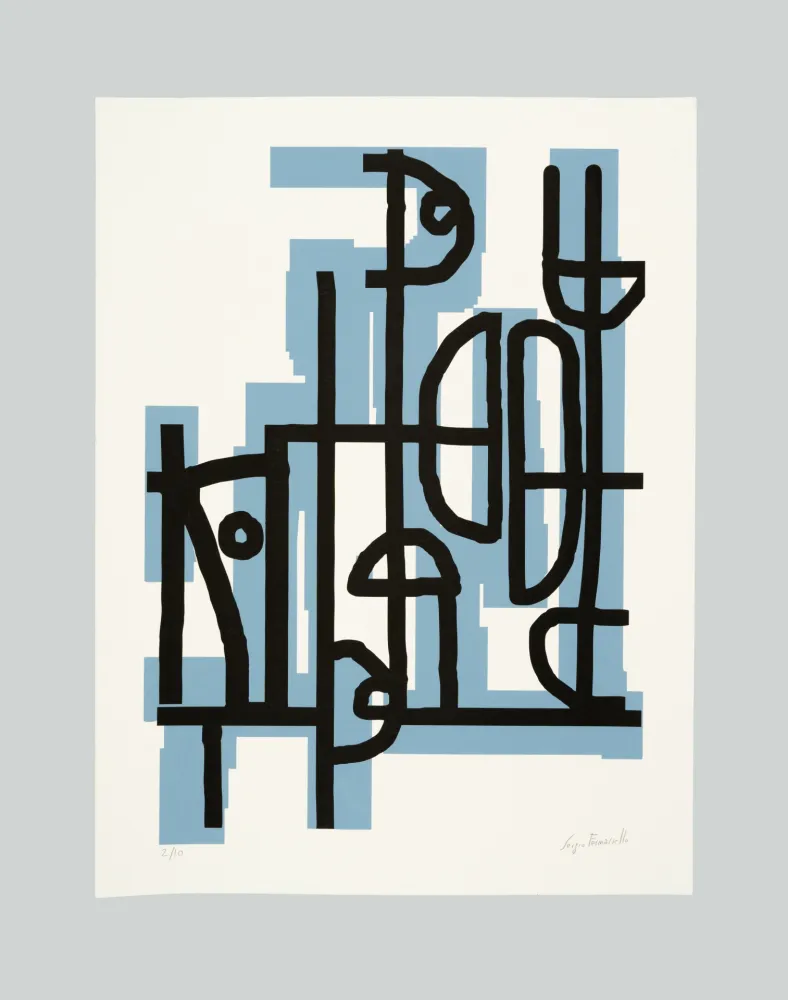 Screenprint Fermariello - Senza titolo