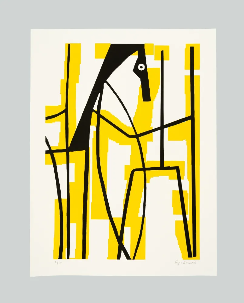 Screenprint Fermariello - Senza titolo