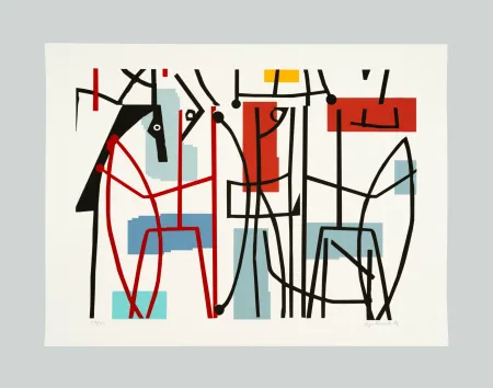 Screenprint Fermariello - Senza titolo