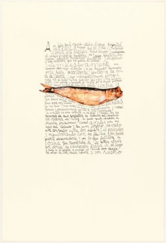 Lithograph Ferrari - A un lado por la izquierda