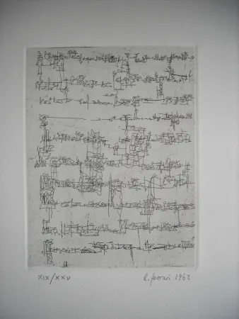 Engraving Ferrari - The international avant garde 4