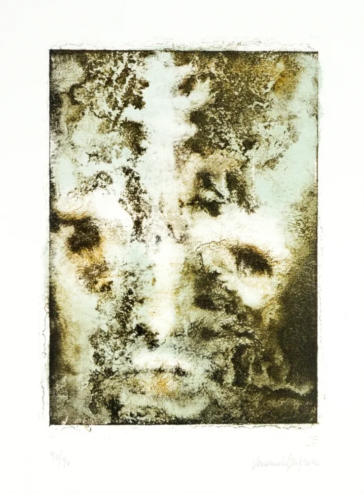 Lithograph Ferré - De précipices en belvédères 1