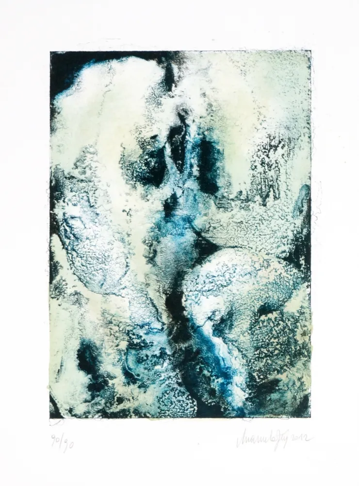 Lithograph Ferré - De précipices en belvédères 5