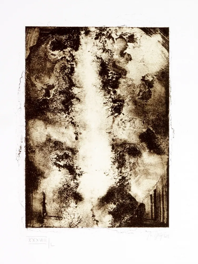 Lithograph Ferré - Portrait 3