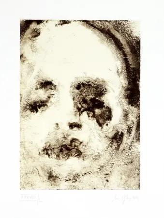 Lithograph Ferré - Portrait 4