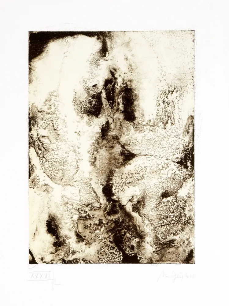 Lithograph Ferré - Portrait 5