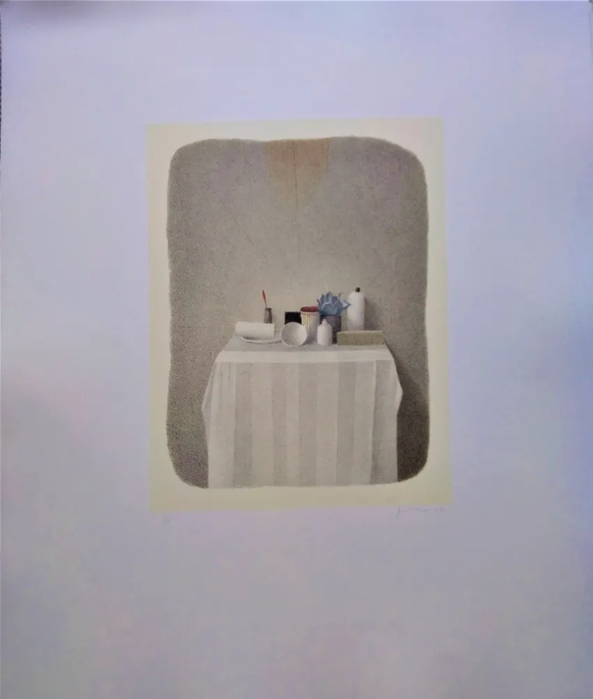 Lithograph Ferroni - Altarino laico